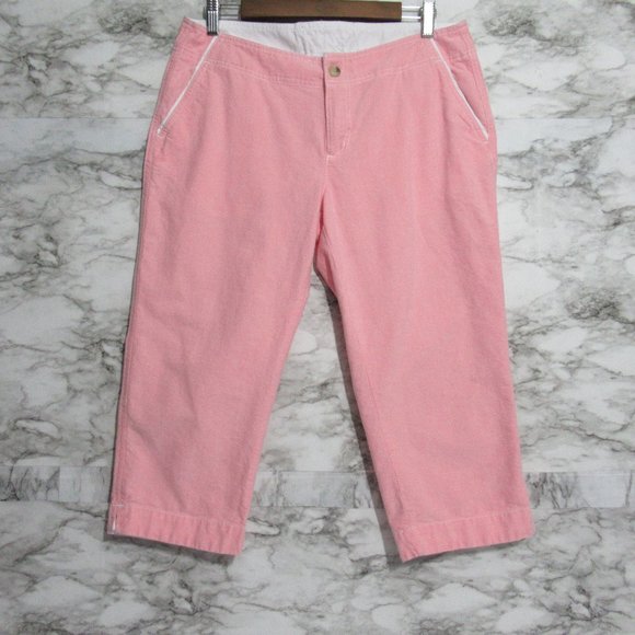 Columbia PFG Pink Capri Pants Size 10 - Picture 1 of 13